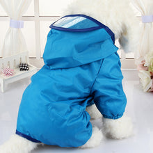 Load image into Gallery viewer, Dog Clothes for Dog Raincoat Waterproof Overalls Goods for Pets Poncho Rain Umbrella Coats for Chihuahua