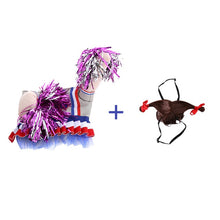 Load image into Gallery viewer, Funny Pet Costume Ball Game Cheerleaders Cosplay Clothes for Cats Puppy Dogs Summer Cat Clothes Dog T-Shirt Halloween Xmas Suit