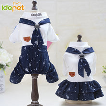 Load image into Gallery viewer, Pet Dog Clothes Soft Puppy Printing Dress Outfits Pet Clothing for Small Dogs Dress t shirts Clothes for Yorkies Chihuahua